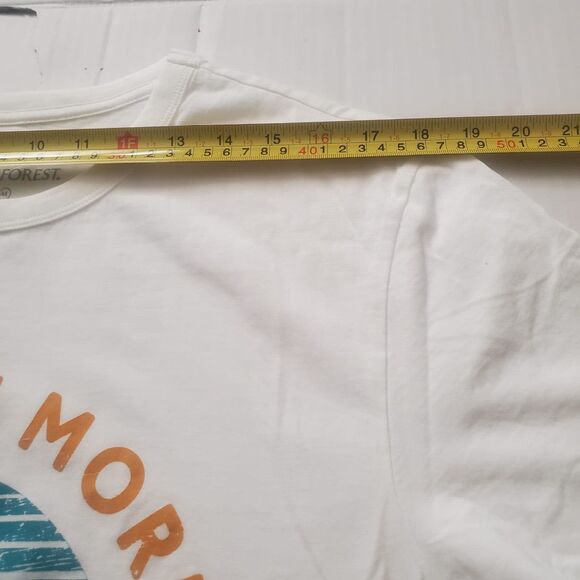 Rainforest white MENS Explore more GRAPHIC TEE medium - Picture 4 of 4